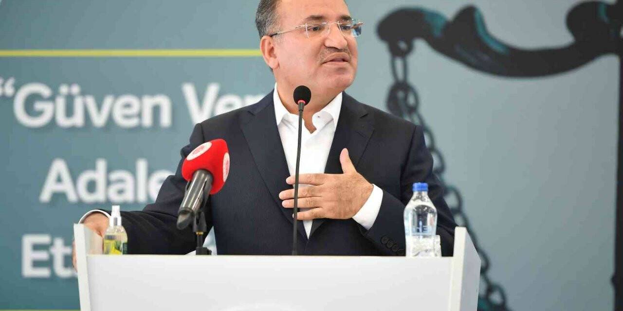 Adalet Bakanı Bozdağ: “Yargıda yapay zeka kullanımı çalışması yürütüyoruz”