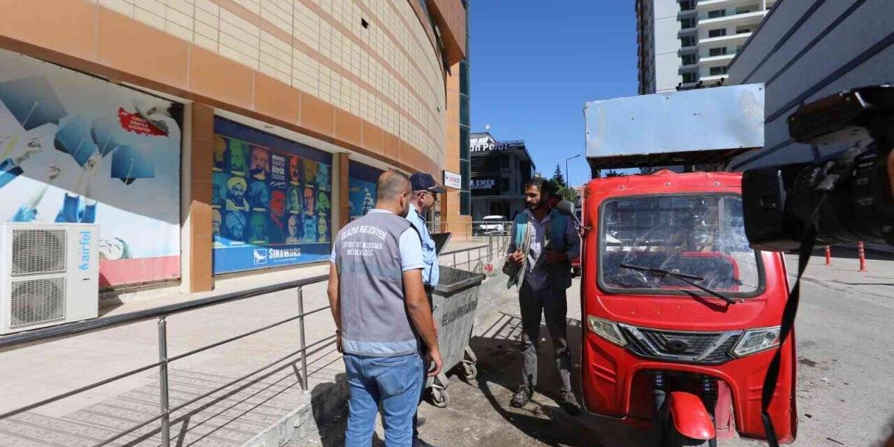 Elazığ’da yelek ve yaka kartı olmayan toplayıcılara yaptırım uygulanacak