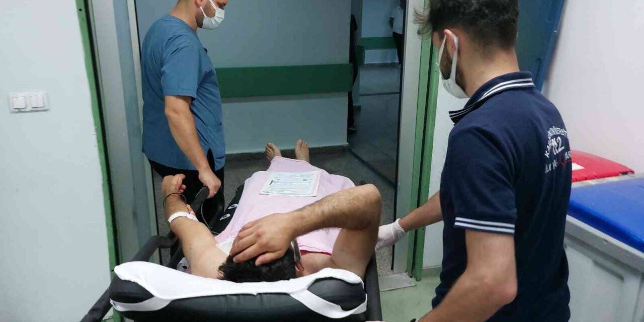 Samsun’da bıçaklı saldırı: 1 yaralı