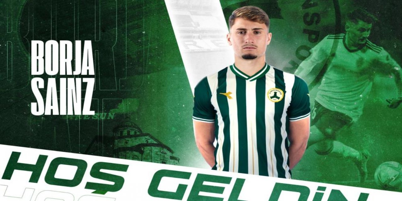 Giresunspor, Borja Sainz ile anlaştı