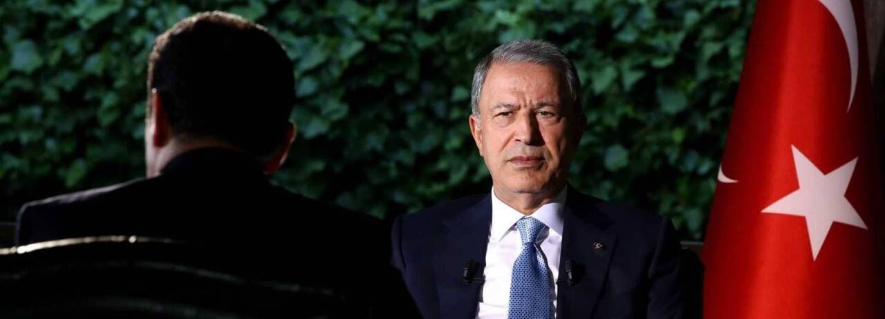 Milli Savunma Bakanı Akar, Al-Jazeera televizyonuna konuştu