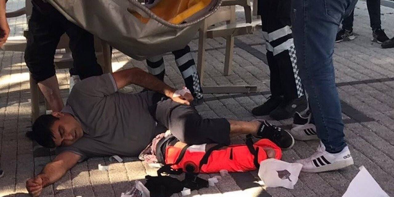 Babasıyla parkta çay içerken husumetlisi tarafından vuruldu