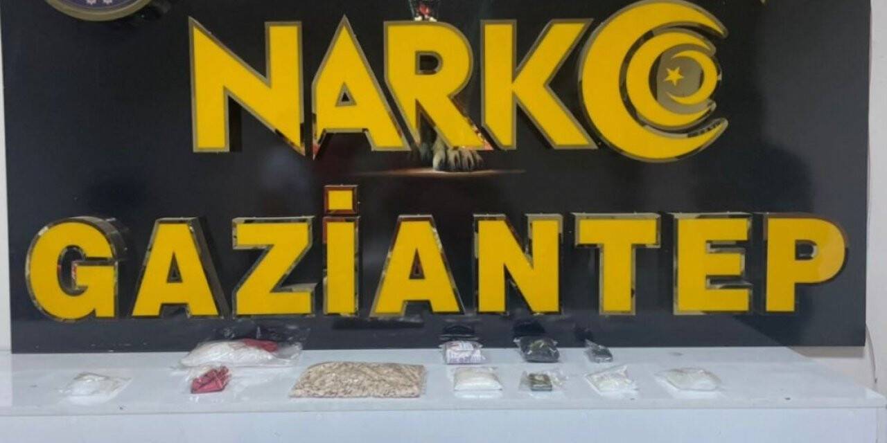Gaziantep’te 2 kilo metamfetamin ele geçirildi
