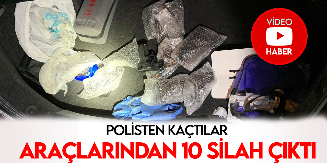 Konya'da 10 ruhsatsız tabancayla yakalanan 2 zanlı tutuklandı