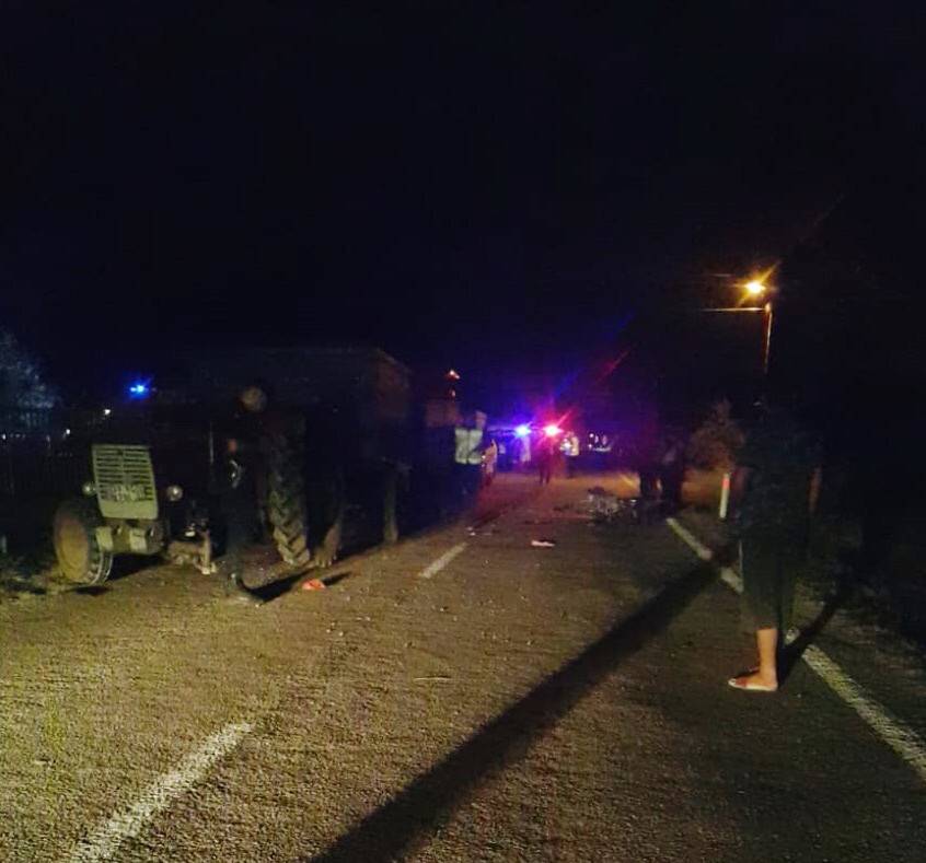 Bindikleri motosiklet iki gence mezar oldu