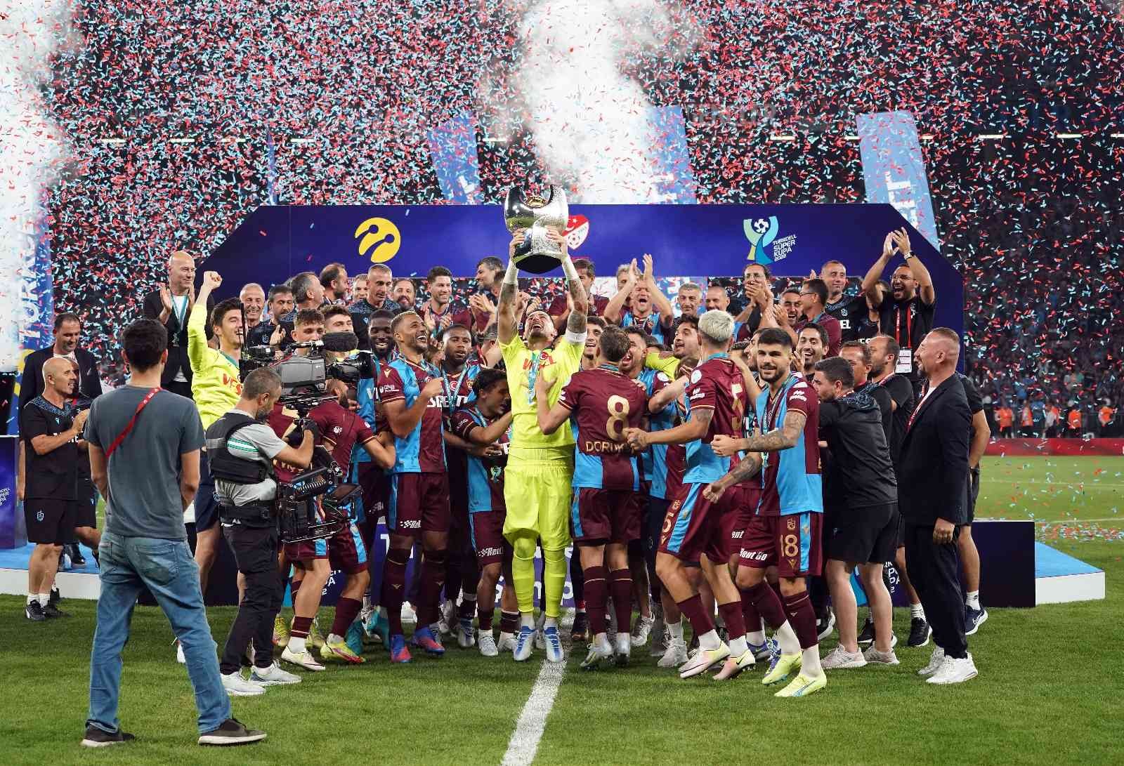 Süper Kupa’nın sahibi Trabzonspor