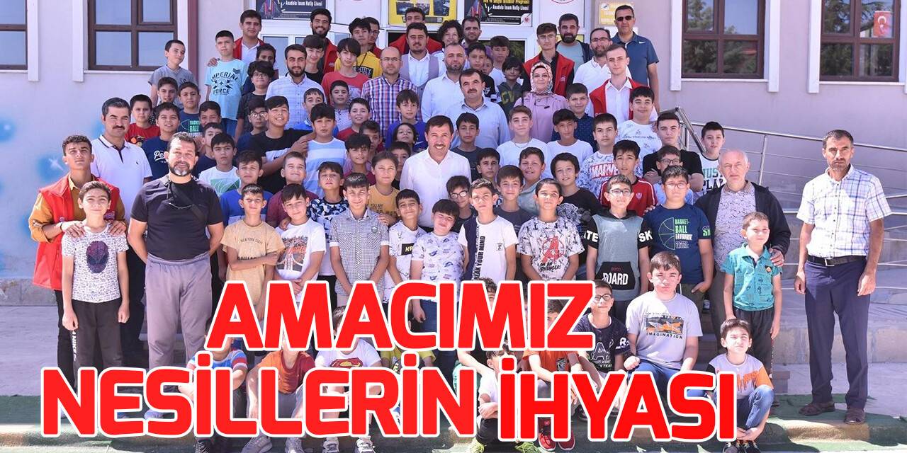 Başkan Hasan Kılca, projeye katılan öğrencilerle buluştu