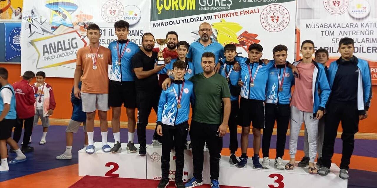 ANALİG Güreş Takımı Türkiye Şampiyonu