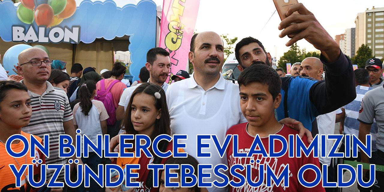 Konya çocuk film günleri on binlerce çocuğu ağırladı