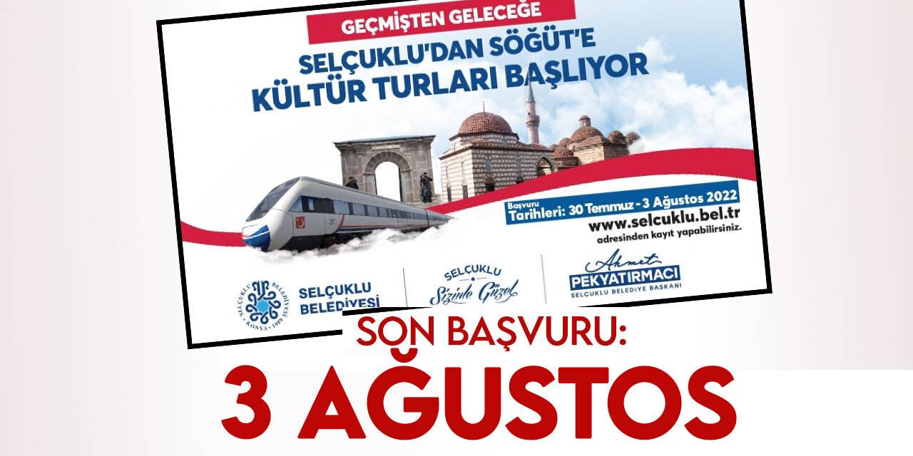 Selçuklu’dan Söğüt’e Kültür Turları başlıyor