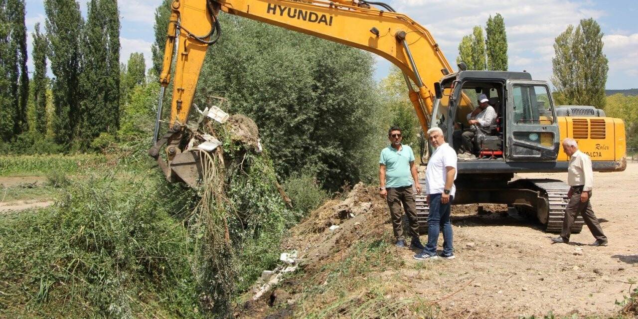 Hisarcık’ta Küçükçay Taşkın Koruma Projesi çalışmalarına başlandı