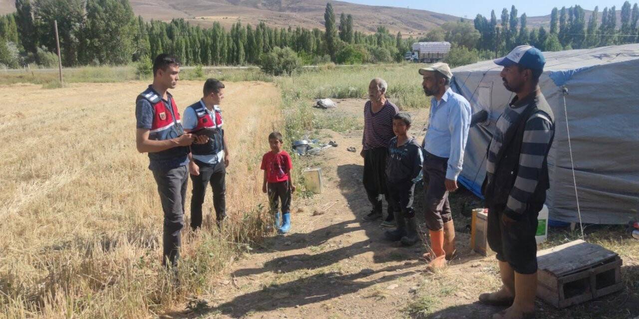 Jandarma Güven Timleri hafta sonu aralıksız çalıştı