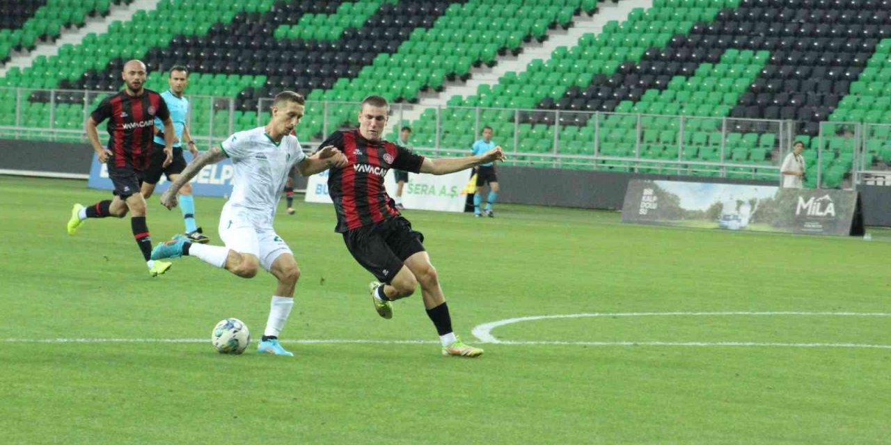 Hazırlık maçı: Sakaryaspor: 3 - Karagümrük: 3