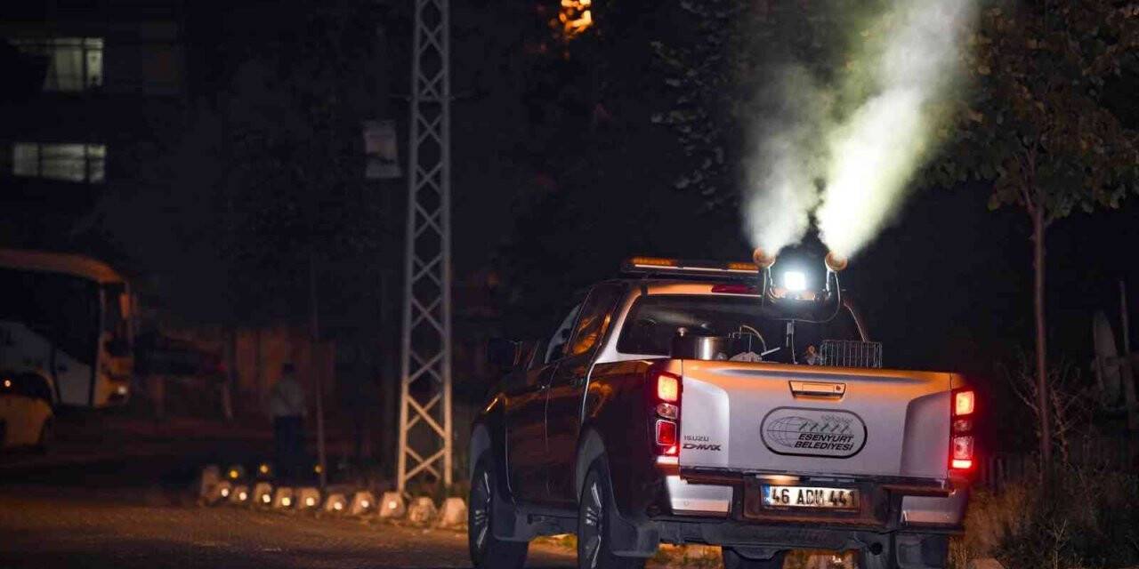 Esenyurt Belediyesi, haşerelere karşı etkin mücadele sergiliyor