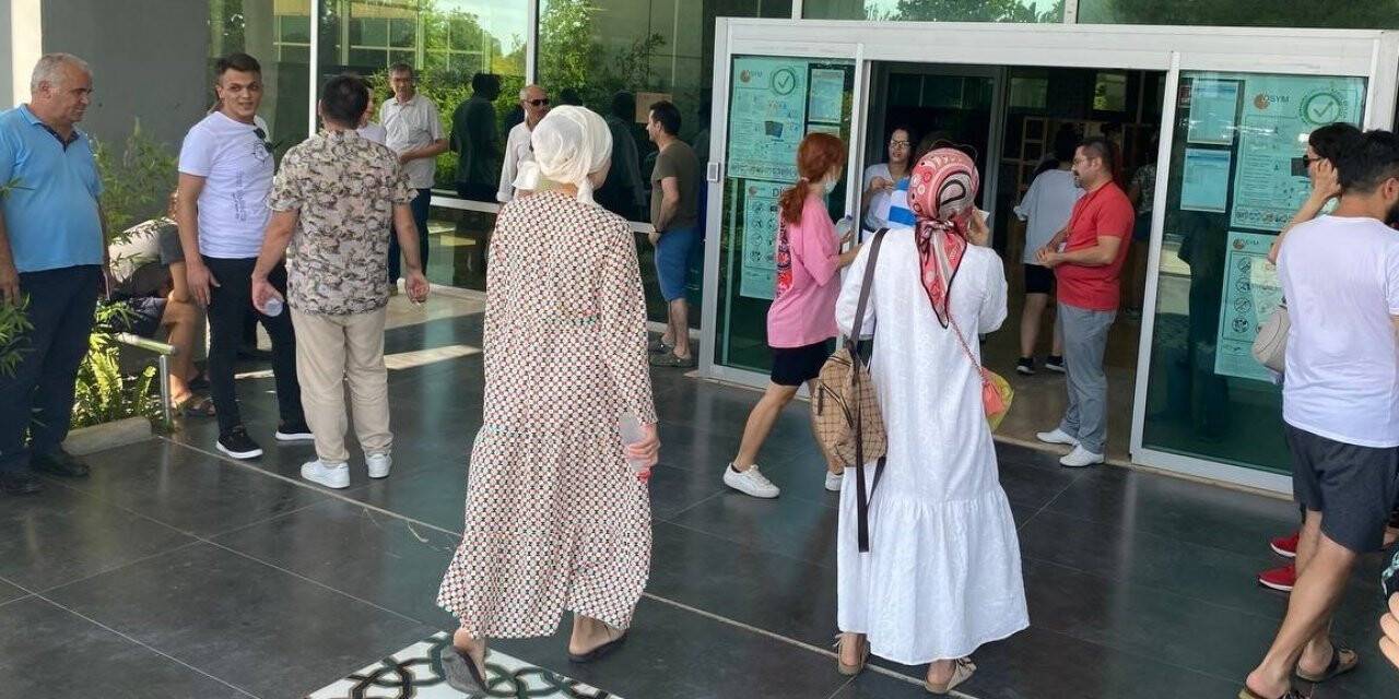 Antalya’da KPSS heyecanı