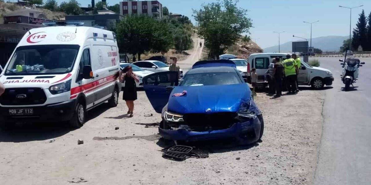 Aydın’da trafik kazası: 3 yaralı