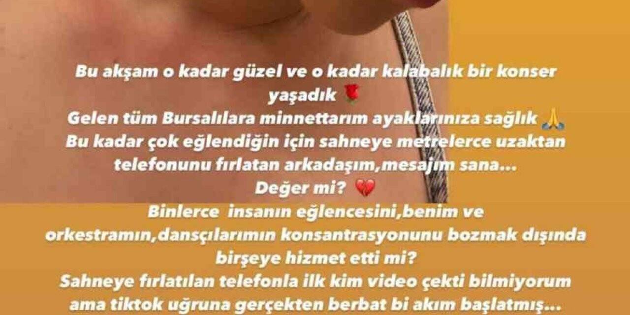 Ece Seçkin’e Bursa’da şok