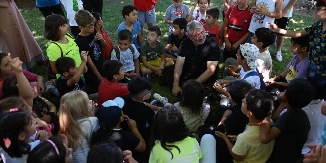 Başkan Aşgın’dan minik kursiyerlere özel ilgi