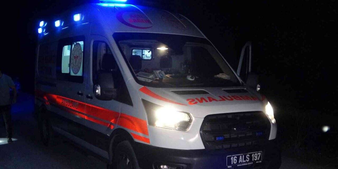 Bursa’da silahla vurulan kişiyi, vatandaş yaralı buldu