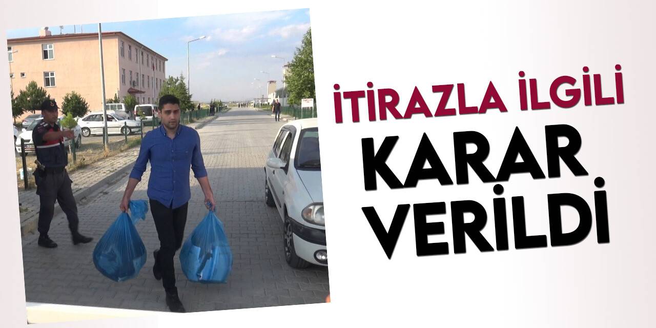 Mahkeme, "Kadir Şeker’in tahliyesine itiraz"da kararını verdi