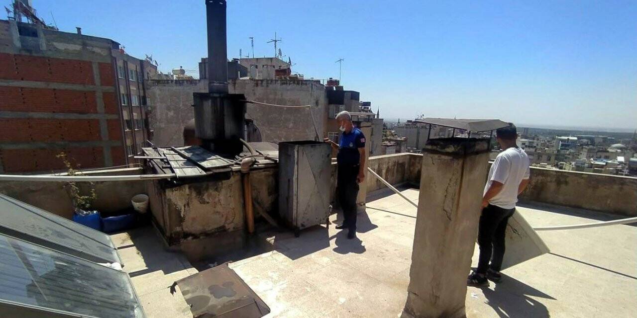 Kilis’te pide fırınların bacaları denetlendi