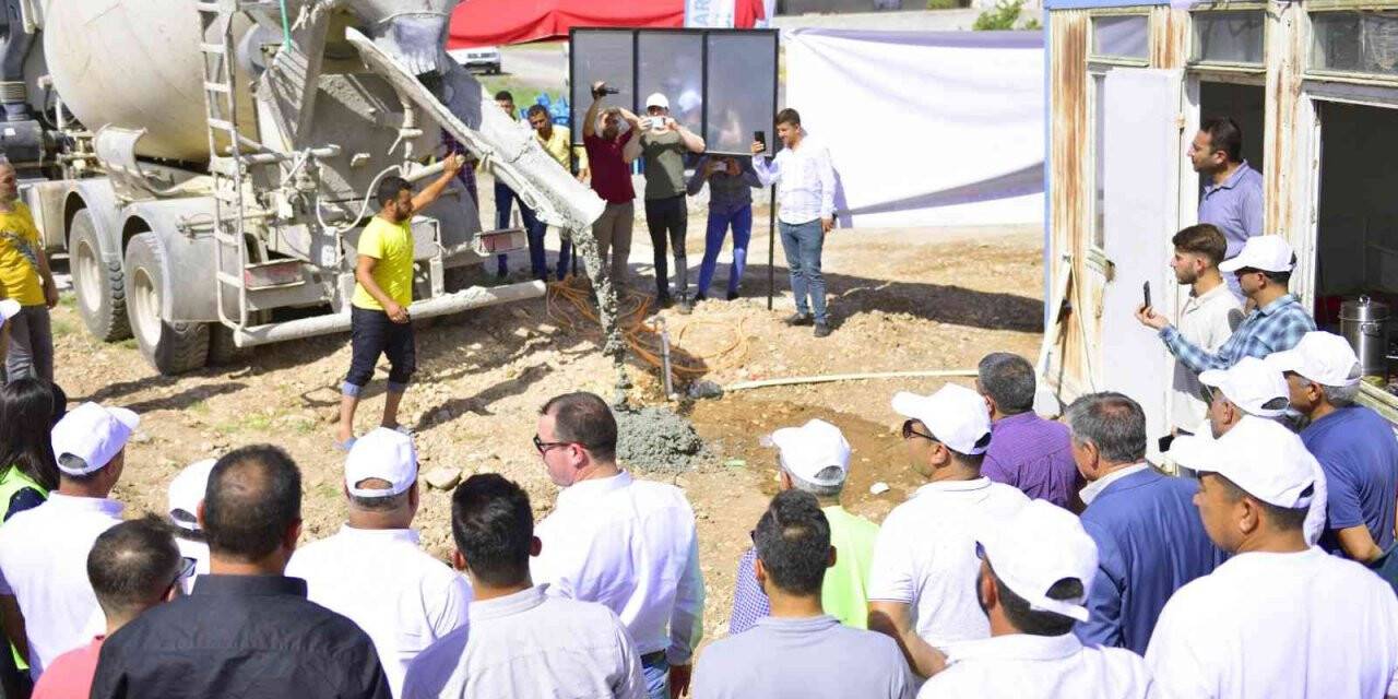 Ceylanpınar’da 300 kişilik tekstil fabrikasının temeli atıldı