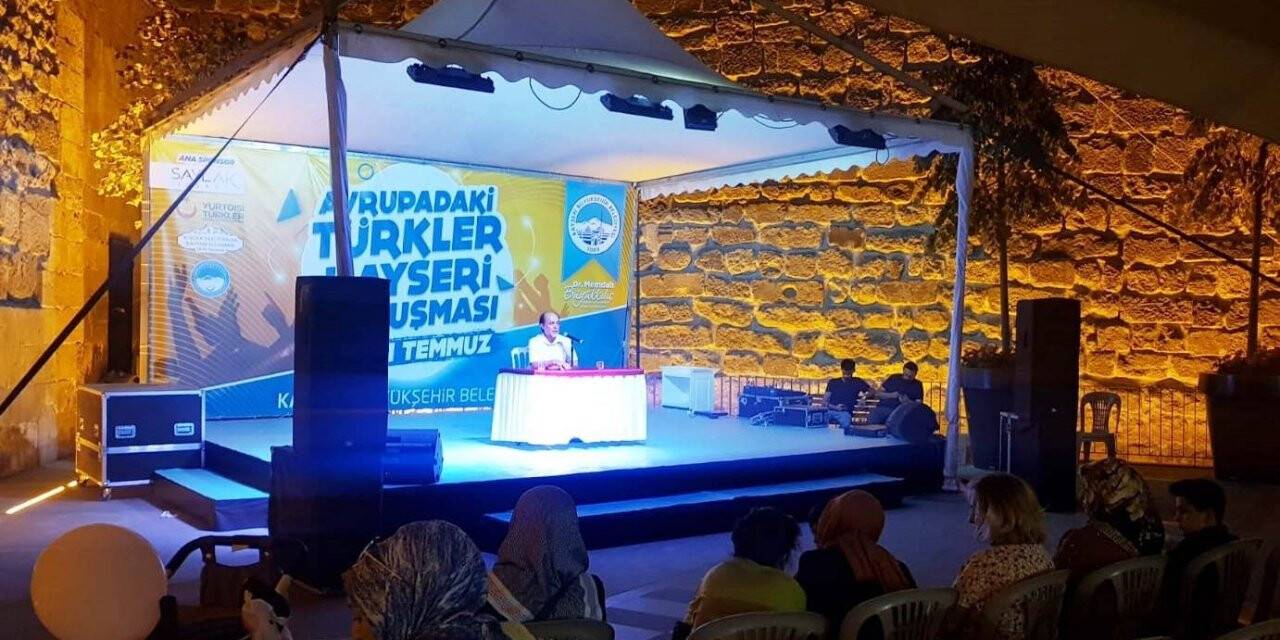 Kale İçi Sohbetlerinde Kayseri Kalesi anlatıldı