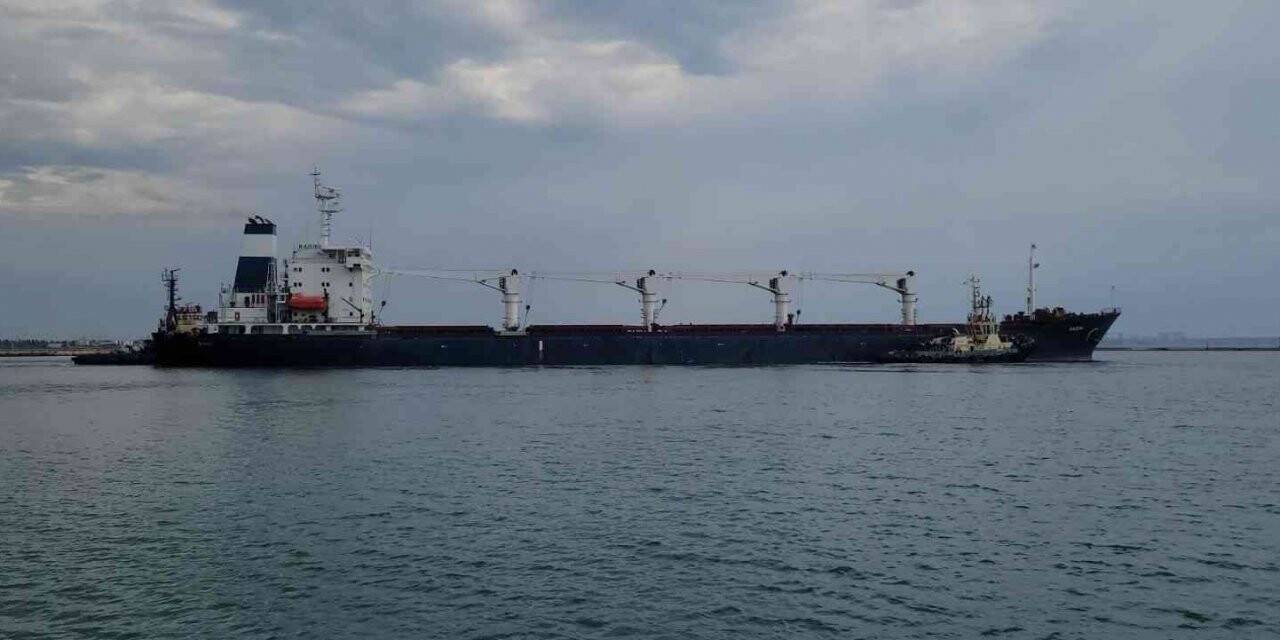 Ukrayna tahılını taşıyan ilk gemi yola çıktı