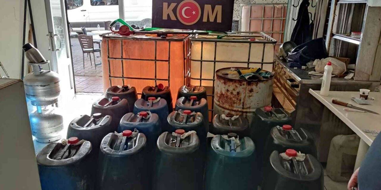 Van’da kaçak sigara ve akaryakıt ele geçirildi