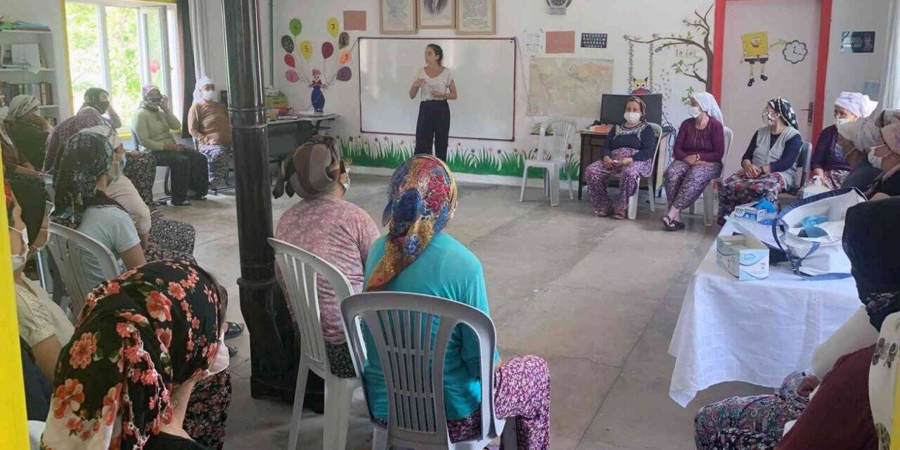 Menteşe’de kadınlara sağlık eğitimi