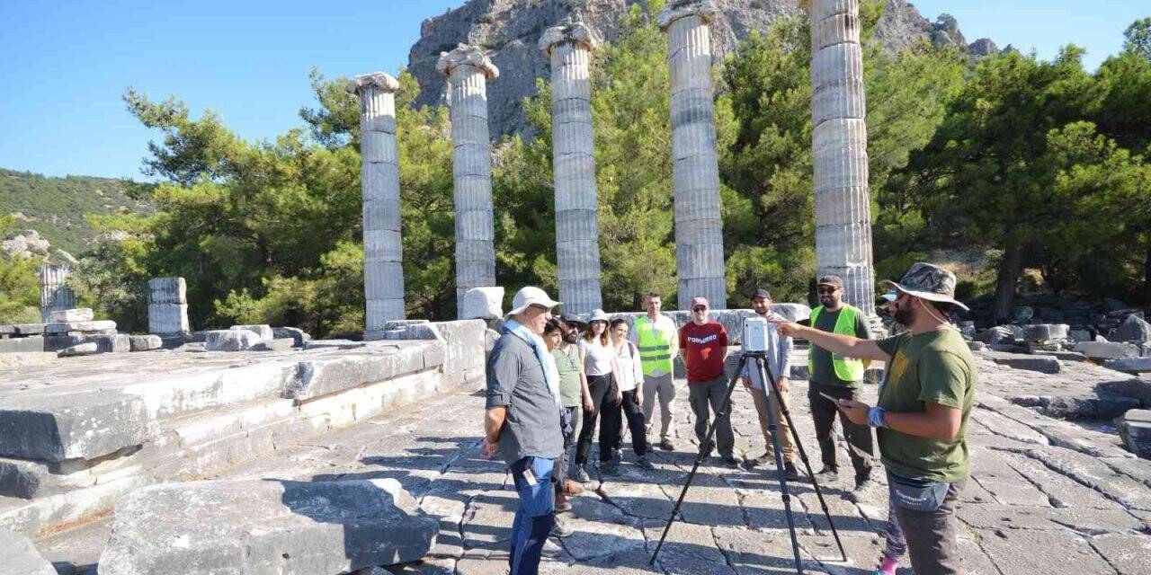 Priene 2022 çalışmaları Uluslararası Yaz Okulu ve Sempozyum ile başladı