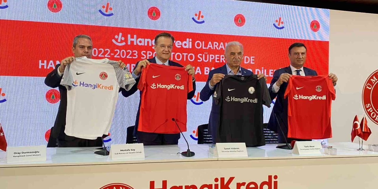 Ümraniyespor isim ve forma sponsorluğu anlaşması imzaladı