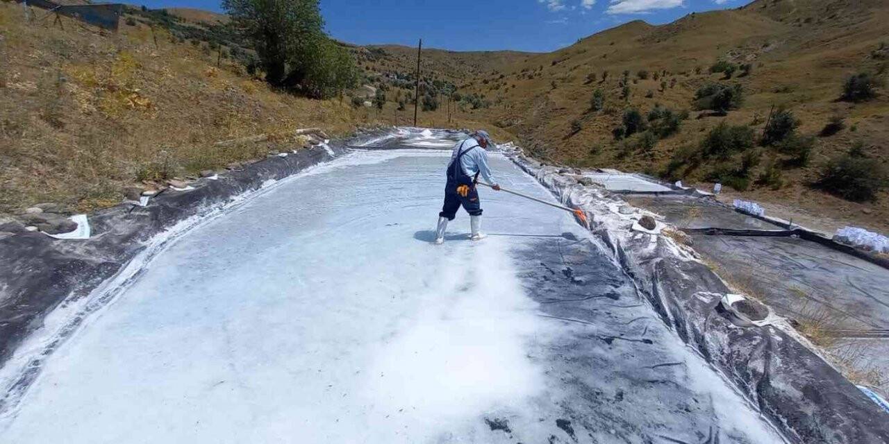 Tunceli’nin kaynak tuzları Türkiye ve dünyada rağbet görüyor