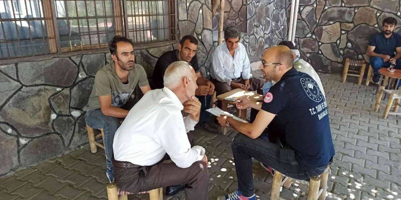 Bingöl’de çiftçiler KKKA hakkında bilgilendirildi