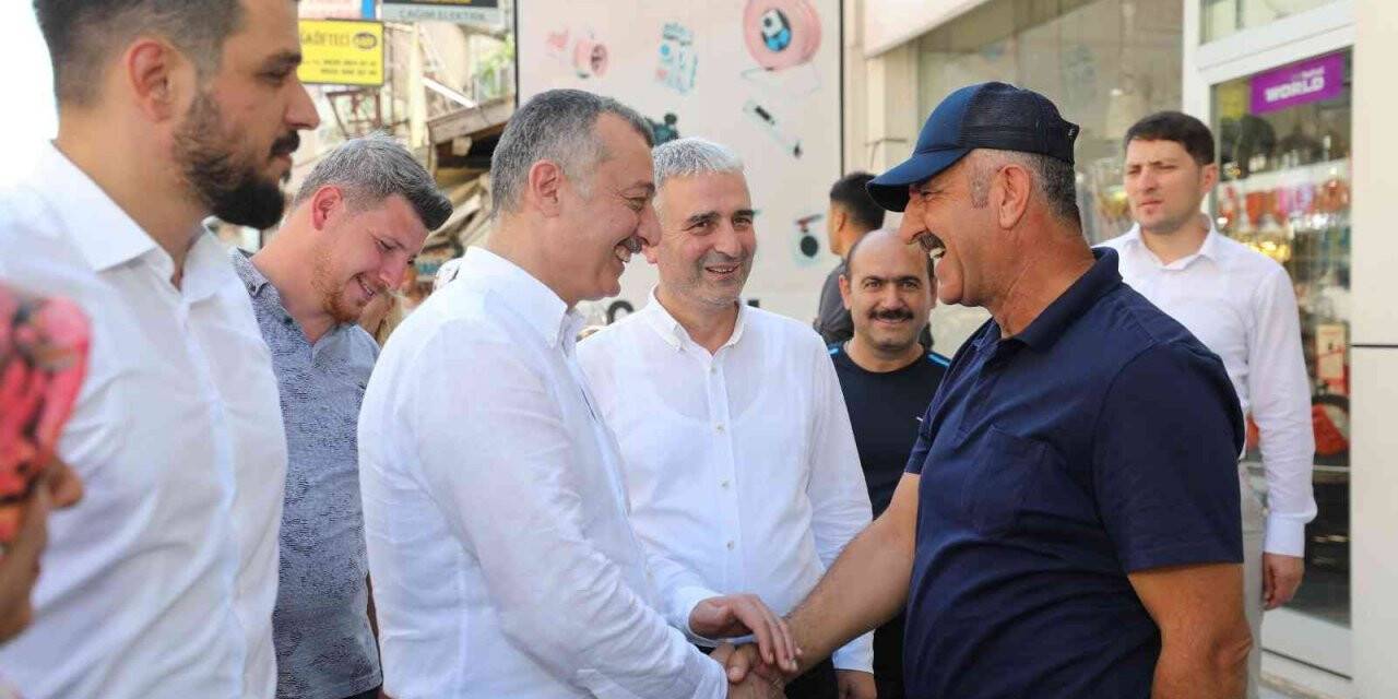 Başkan Büyükakın: "Halkımızla gönül diliyle konuşuyoruz"