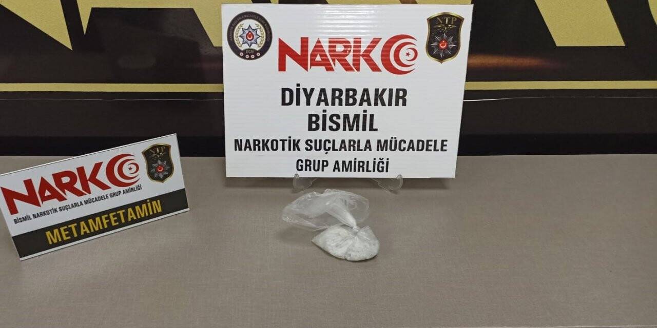 Diyarbakır’da narkotik uygulaması: 1 tutuklanma