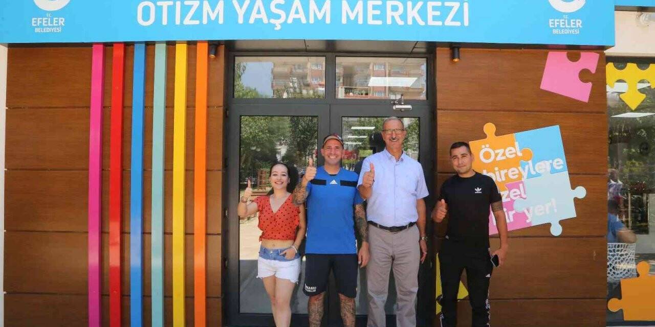Çevreci İspanyol’dan Efeler ve Otizm Yaşam Merkezi’ne hayran kaldı