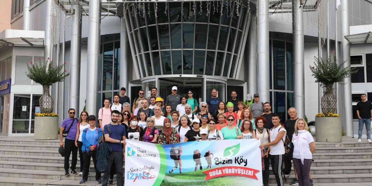 Bizim Köy Doğa Yürüyüşü etkinliği Üçgaziler’de devam etti