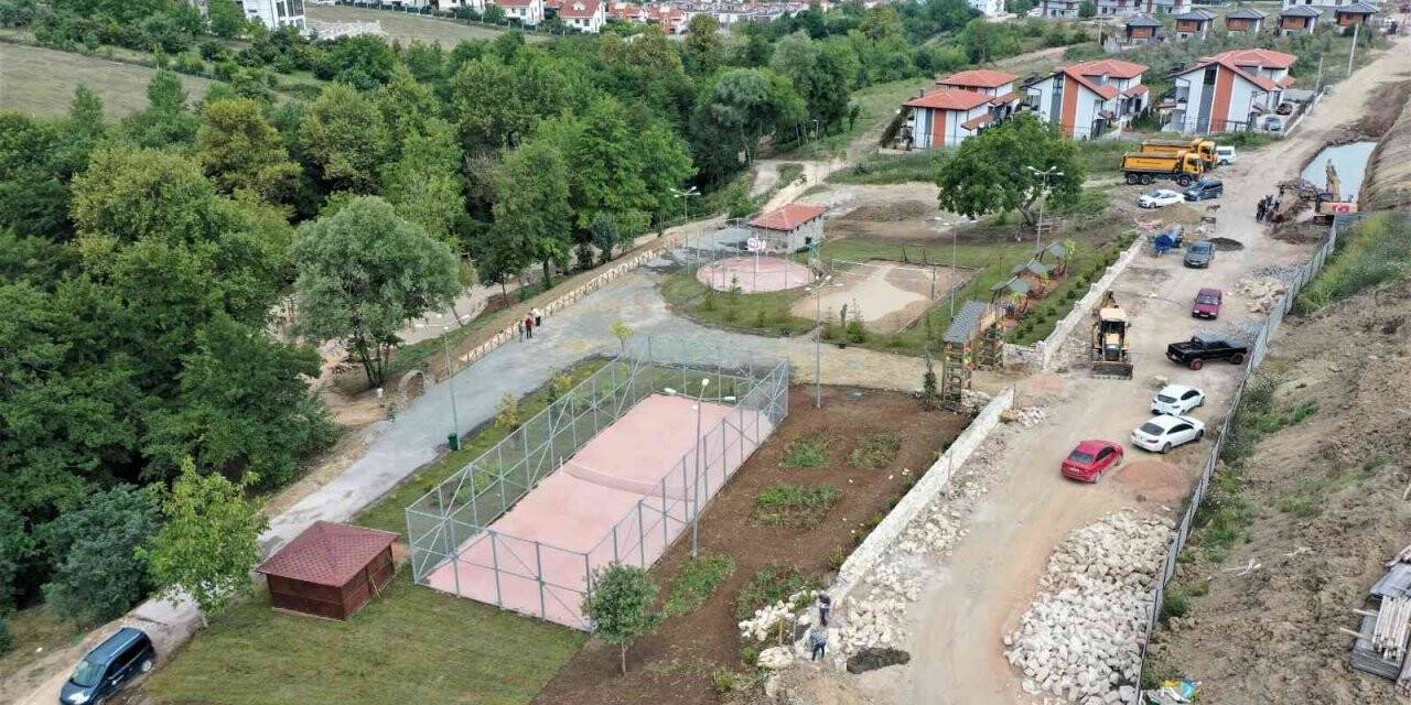 Damlar Vadisi Millet Bahçesi’nde sona yaklaşılıyor