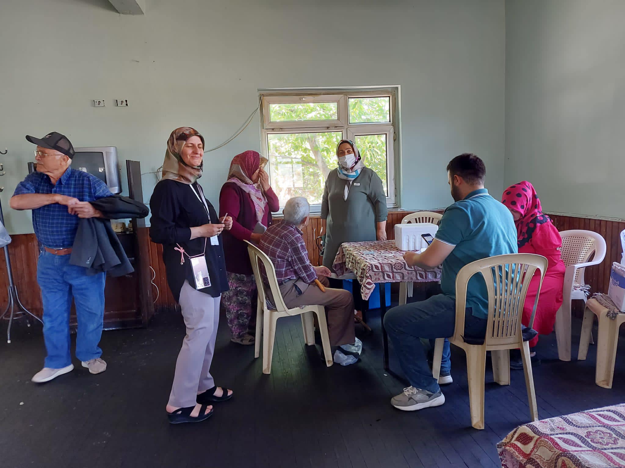 Beyşehir'de sağlık tarama çalışmaları sürüyor