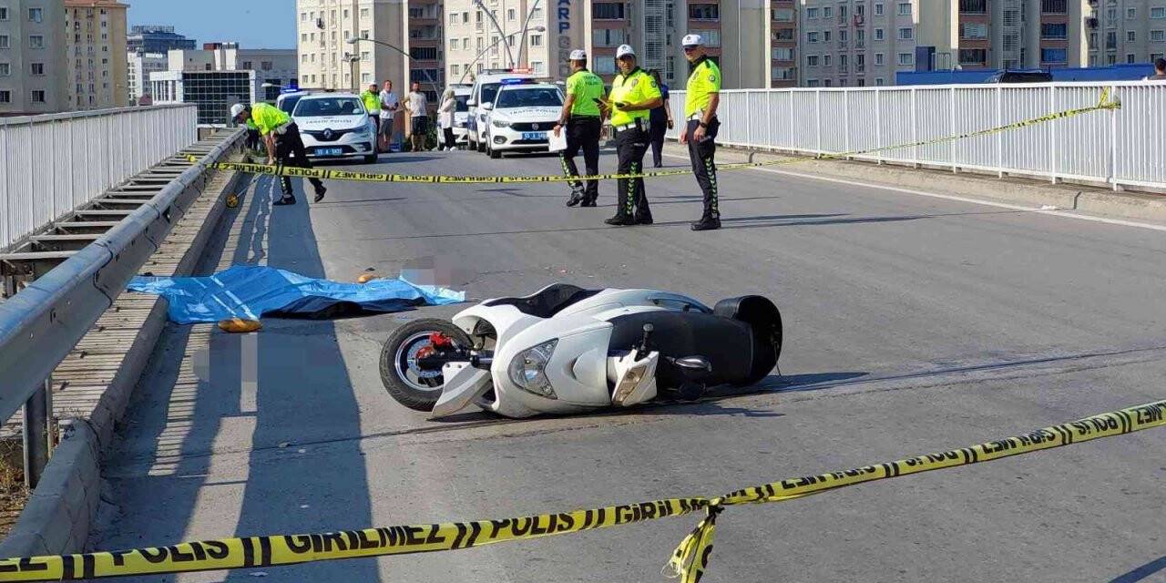 Samsun’da kamyonun çarptığı elektrikli bisikletin sürücüsü hayatını kaybetti