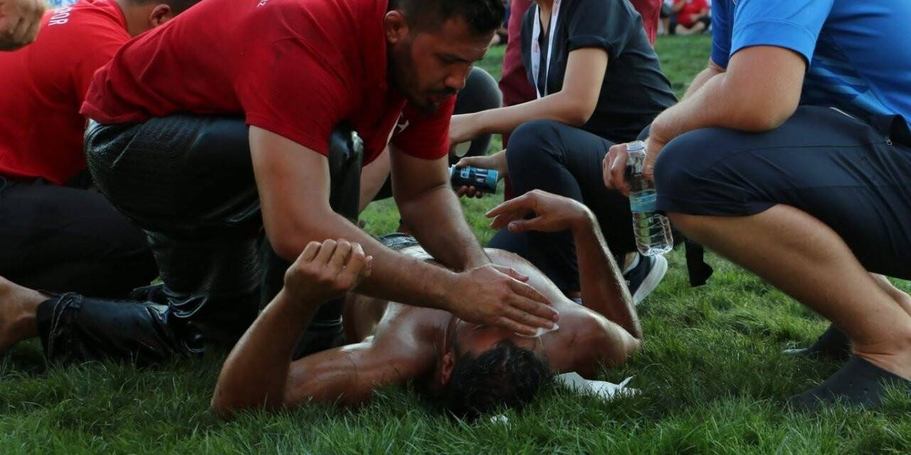 Cerrahi Hastanesi’nden yağlı güreşe sağlık desteği