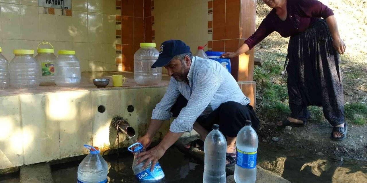 Susuz köyün su çilesi