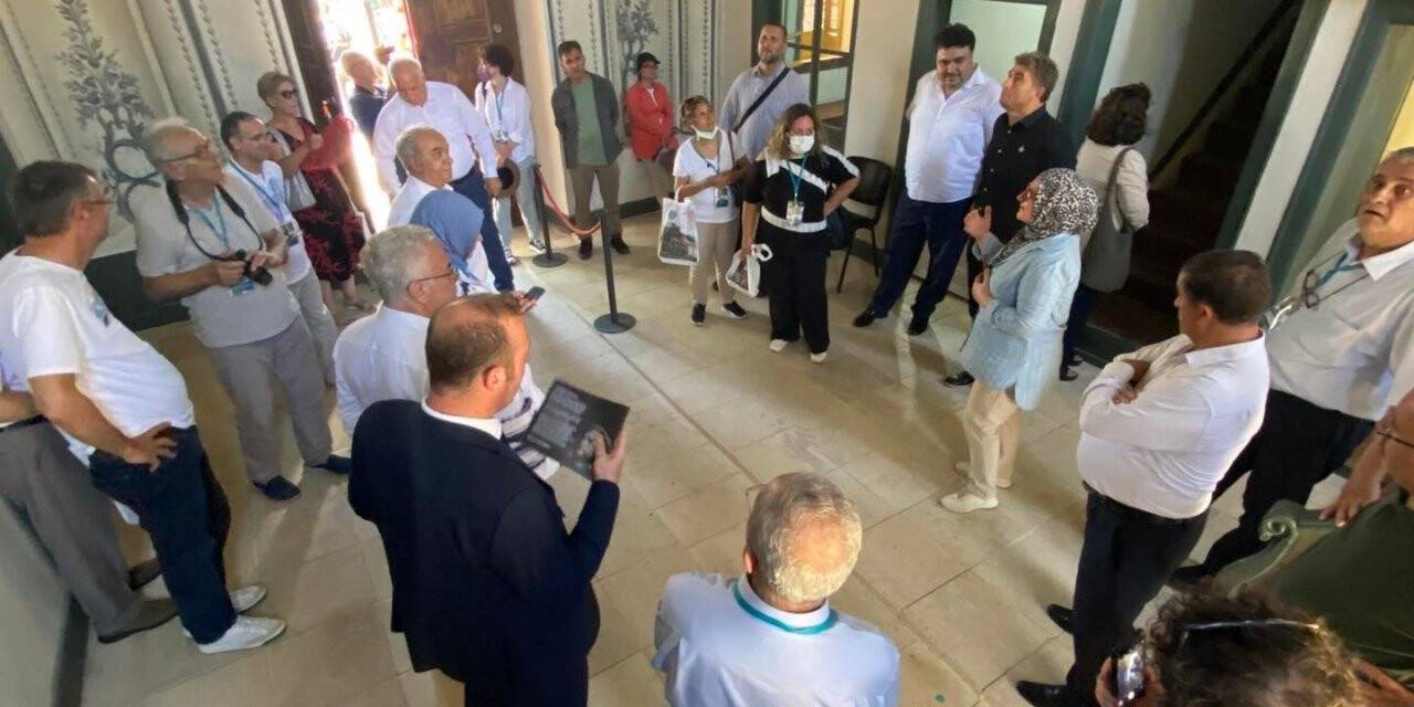 Başkan Ersoy Tarihi Kentler Birliği üyelerine ilçeyi tanıttı