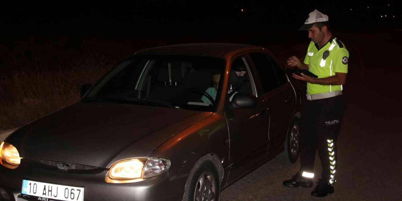 Uşak’ta 1508 sürücüye para cezası kesildi