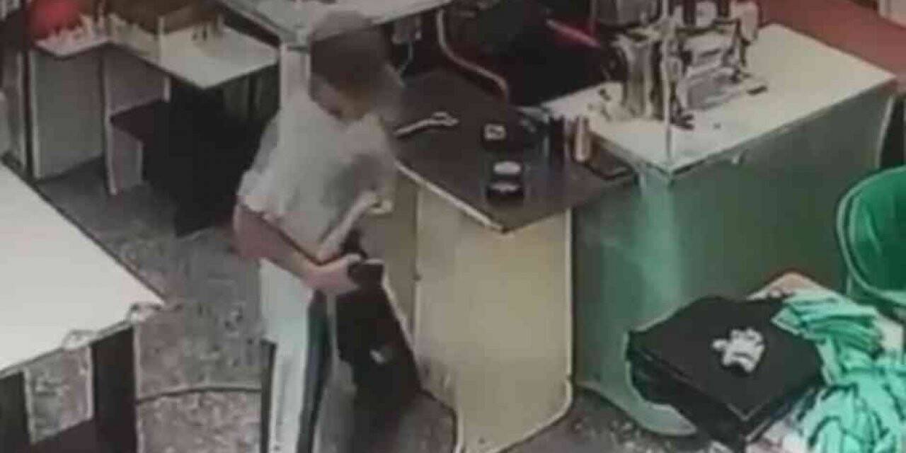 Öğle arası tatilindeki iş yerine giren hırsız, 20 bin TL değerindeki telefonu çaldı