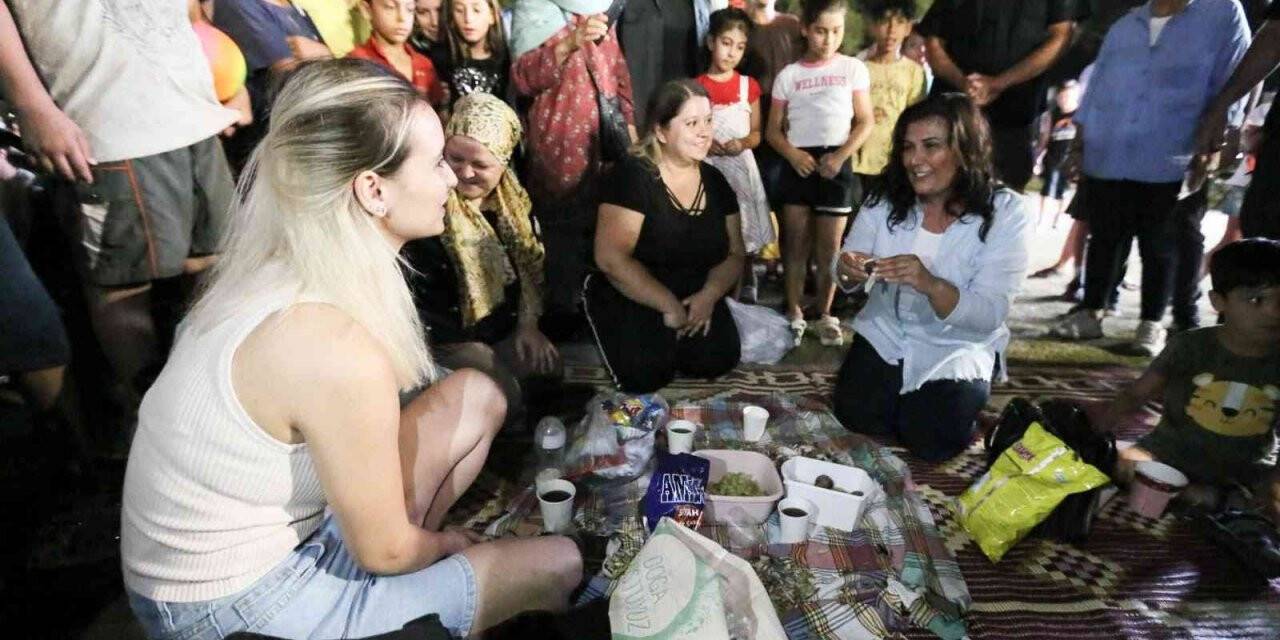 Başkan Çerçioğlu, Tekstil Park’ta vatandaşlar ile bir araya geldi