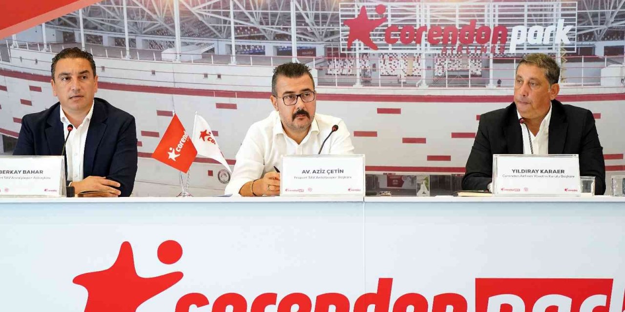 Corendon Airlines, Antalyaspor’un stat isim sponsoru oldu