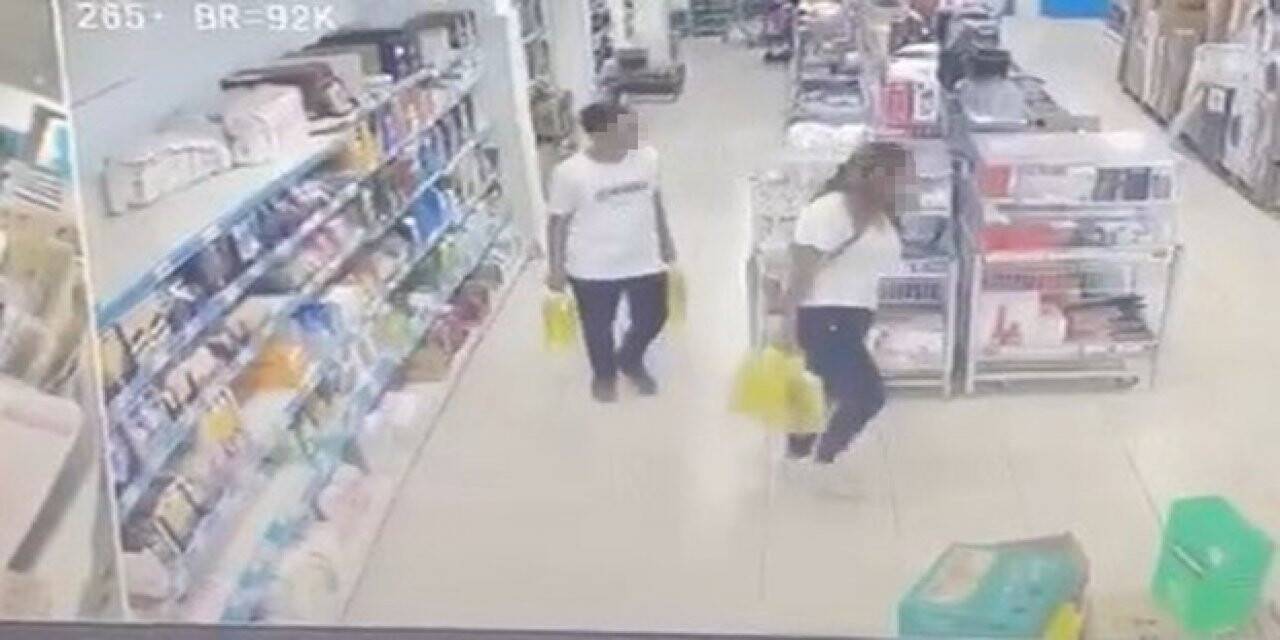 Sıvı yağ hırsızları güvenlik kameralarına yakalandı