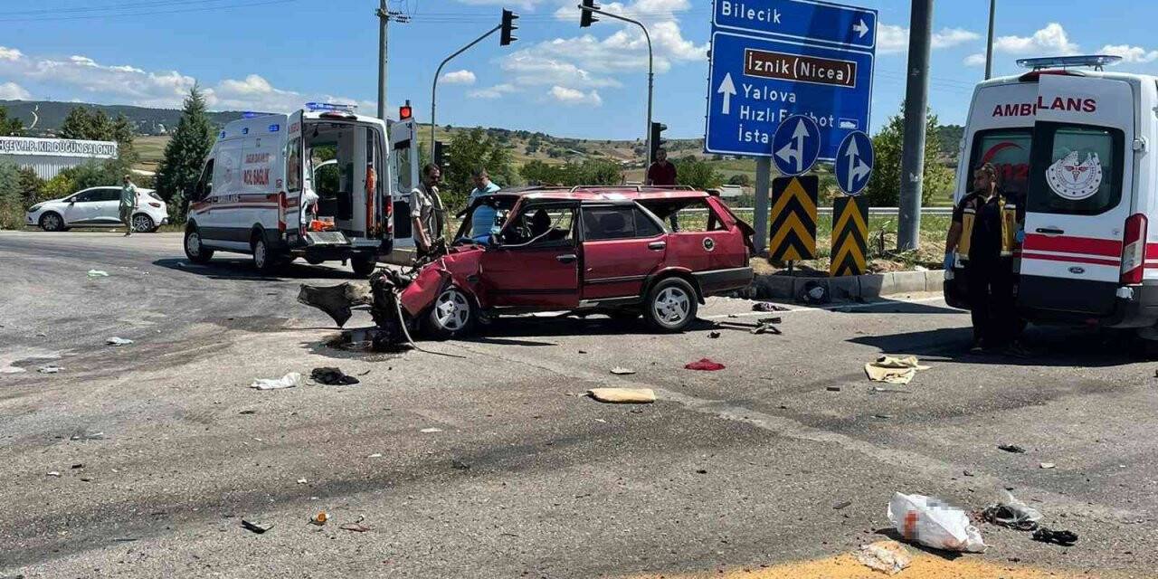 Bursa’da kaza: 1 ölü, 3 yaralı